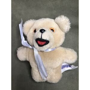 Snuggle Fabric Softener‎ Plush Bear Russ Berrie 6 inch Made in Korea Vintage